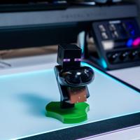 Minecraft Enderman Holdems Cable Guys Mini Device Holder and Phone Stand 12cm - thumbnail