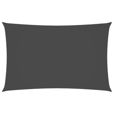 VidaXL Zonnescherm rechthoekig 2x5 m oxford stof antracietkleurig