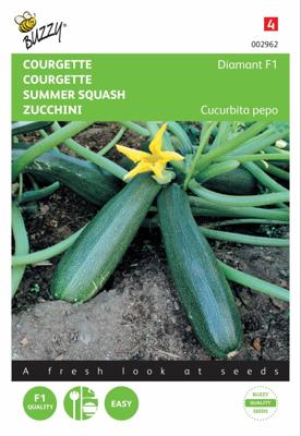 Zaden Courgette Diamant F1 origineel Peto-strain Buzzy - Buzzy Zaden Courgette Diamant F1 origineel Peto-strain Buzzy - Buzzy