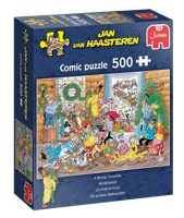Jan van Haasteren - Kerstkriebels Puzzel 500 Stukjes - thumbnail