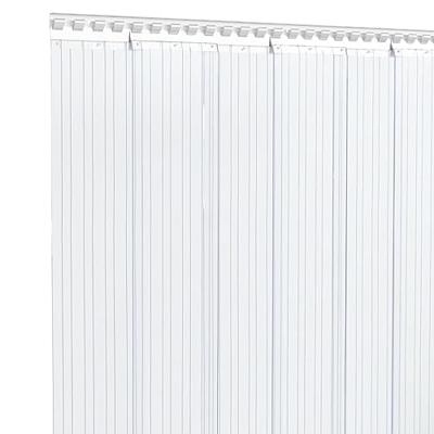 VidaXL Deurgordijn 200x1,6 mm 50 m pvc transparant