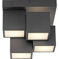 Just Light Zwarte plafondlampTetris zwart - 14114-18 - thumbnail