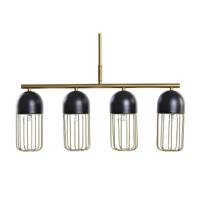Plafondlamp DKD Home Decor Zwart Gouden 220 V 50 W (60 x 11 x 26 cm) - thumbnail