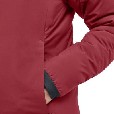 Haglofs Mimic Alert Hood Isolatiejas Dames Carmine Red S