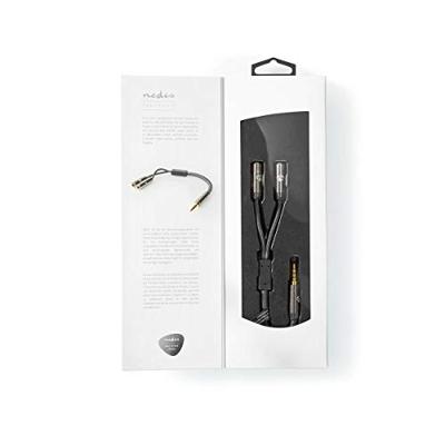 Nedis Stereo 3,5 mm mini-jack splitterkabel male naar 2x female