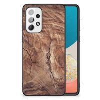 Samsung Galaxy A73 Houten Print Telefoonhoesje Tree Trunk - thumbnail