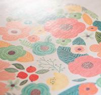 Kunstdruk Loreak - Heart 30x30cm - thumbnail