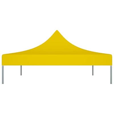 VidaXL Partytentdak 270 g/m² 4,5x3 m geel - thumbnail