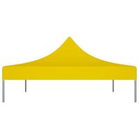 VidaXL Partytentdak 270 g/m² 4,5x3 m geel - thumbnail