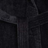 Vossen Vossen Badjas Texas schwarz S - thumbnail