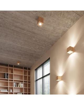Sollux Plafondlamp Quad hout