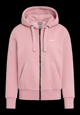 BENCH Dames hoodie of vest (roze (sweatjas), L) BENCH Dames hoodie of vest (roze (sweatjas), L)