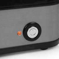 Princess 262043 eierkoker zwart/rvs - thumbnail