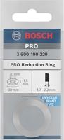 Bosch Accessories 2600100220 Bosch Power Tools Reduceerring 30 x 20 x 1.5 mm 1 stuk(s) - thumbnail