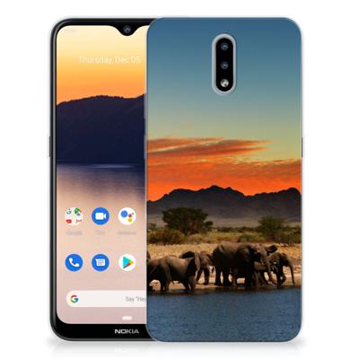 Nokia 2.3 | TPU Hoesje | Olifanten