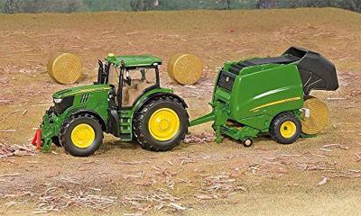SIKU Farmer - John Deere 6210R modelvoertuig - thumbnail