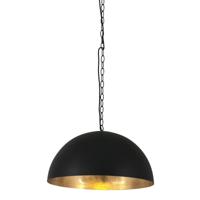 Steinhauer Hanglamp semicirkel 2555zw zwart - thumbnail
