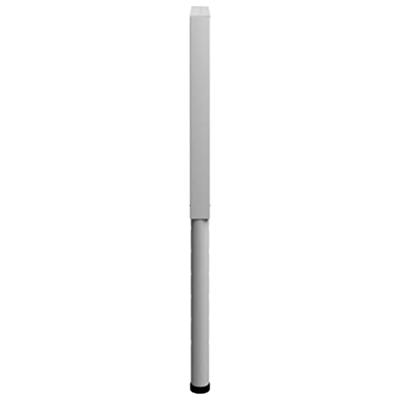 vidaXL Werkbankframes verstelbaar 2 st 55x(69-95,5) cm metaal grijs