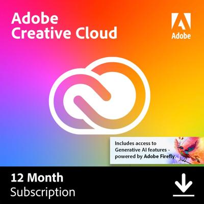 Adobe Creative Cloud Pro - 100GB - 12 month / 1 device - PC/MAC *DOWNLOAD* Adobe Creative Cloud Pro - 100GB - 12 month / 1 device - PC/MAC *DOWNLOAD*