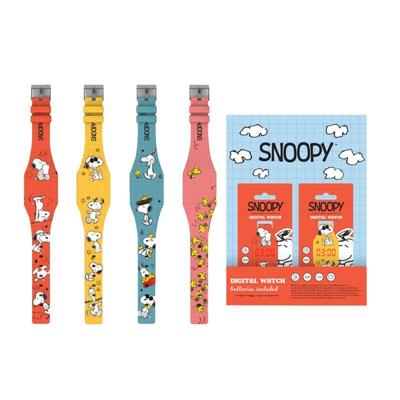 Peanuts Snoopy & Woodstock Silicone Digital Watch