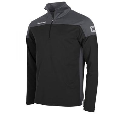 Stanno 408015 Pride 1/4 Zip Top - Black-Anthracite - XXL