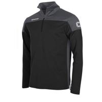 Stanno 408015 Pride 1/4 Zip Top - Black-Anthracite - XXL - thumbnail