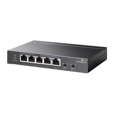 TP-Link SG1005P-PD Switch Zwart - thumbnail