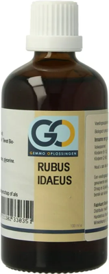 GO Gemmo Oplossingen Rubus Idaeus Bio Tinctuur GO Gemmo Oplossingen Rubus Idaeus Bio Tinctuur