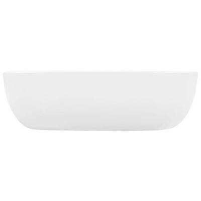 VidaXL Wastafel 45,5x32x13 cm keramiek wit VidaXL Wastafel 45,5x32x13 cm keramiek wit