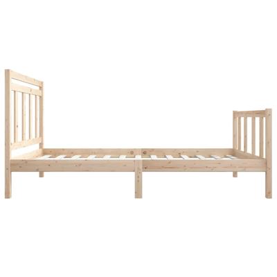 Bedframe massief hout 100x200 cm Bedframe massief hout 100x200 cm