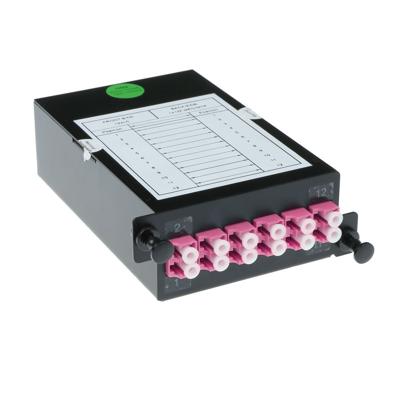 ACT FA2054 Fanout Cassette 12 Fibers MTP®-MPO Low LOss OM4