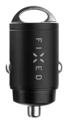Fixed Dual USB-C 30W autolader zwart - thumbnail