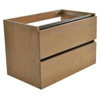 Wiesbaden OAK Onderkast Met 2 Laden - 100x46cm - Eik - thumbnail