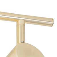 QAZQA Moderne plafondlamp messing 2-lichts verstelbaar - Jeana - thumbnail