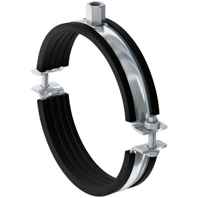 Fischer 504596 Buisklem voor zware belasting Staal, galvanisch verzinkt, met grote U-schijf 1 stuk(s)