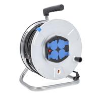 AS Schwabe 10414 Kabelhaspel 25.00 m Zwart Randaarde stekker - thumbnail