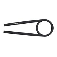 Hebie Kettingscherm chainglider lang 350f 455 mm 44t abs zwart - thumbnail