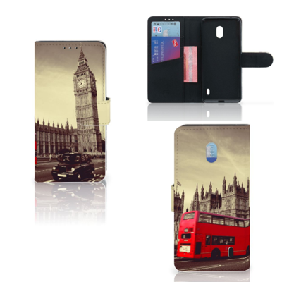 Nokia 2.2 Flip Cover Londen Nokia 2.2 Flip Cover Londen