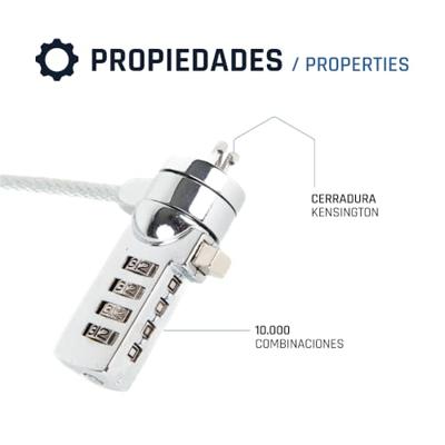 Veiligheidskabel iggual SECURE 4D Veiligheidskabel iggual SECURE 4D