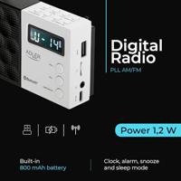 Radio Adler pll fm ad 1908 Zwart Wit - thumbnail