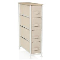 hjh LIVING Kast Foldress (4 vakken, Beige) - thumbnail