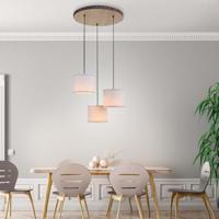 Just Light Landelijke plafondlampBark hout - 11236-79 - thumbnail