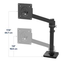 Ergotron NX Monitor-tafelbeugel Zwart (mat) 86,4 cm (34) Roteerbaar, In hoogte verstelbaar, Zwenkbaar, Kantelbaar - thumbnail
