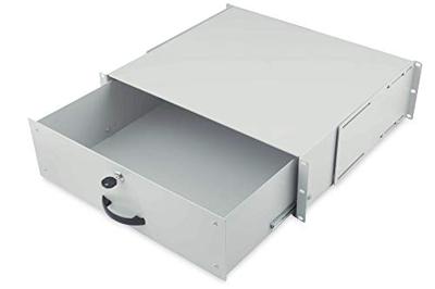 Digitus DN-19 KEY-3U 19 inch 3 HE Uittrekbaar Grijs-wit (RAL 7035)