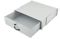 Digitus DN-19 KEY-3U 19 inch 3 HE Uittrekbaar Grijs-wit (RAL 7035) - thumbnail