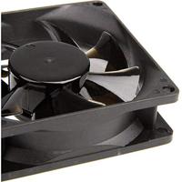NoiseBlocker BlackSilent Pro P-P PC-ventilator Zwart (b x h x d) 80 x 80 x 25 mm - thumbnail