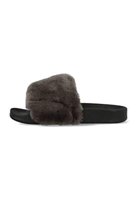 Warmbat Pantoffels Barlee BLE347085 Zwart / Donker Grijs-39 maat 39