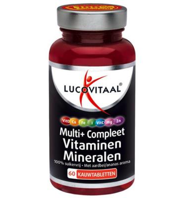 Multi vitaminen & mineralen kauwtablet