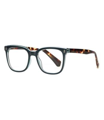Spectrum leesbril blauw/havana 2.00