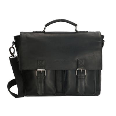 1 vaks HOUSTON old school laptoptas 15,6 inch zwart 1 vaks HOUSTON old school laptoptas 15,6 inch zwart